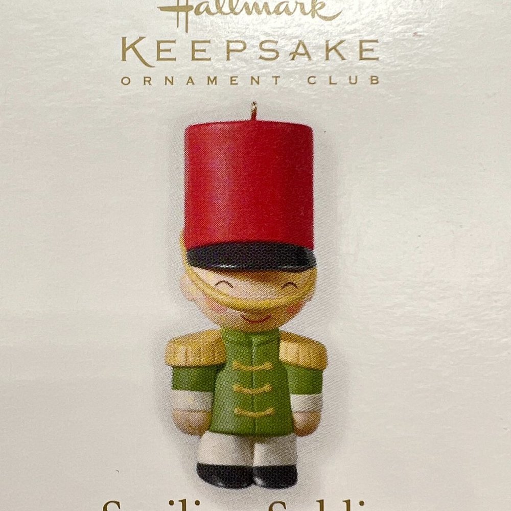 Hallmark Keepsake SMILING SOLDIER Ornament From 2010 New In Box